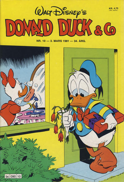 Cover for Donald Duck & Co (Hjemmet / Egmont, 1948 series) #10/1981