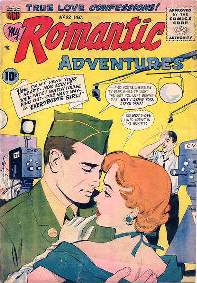 Cover for Romantic Adventures (American Comics Group, 1949 series) #62