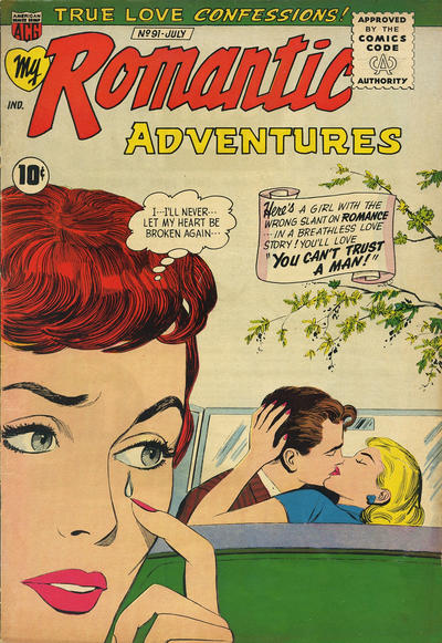 Cover for My Romantic Adventures (American Comics Group, 1956 series) #91