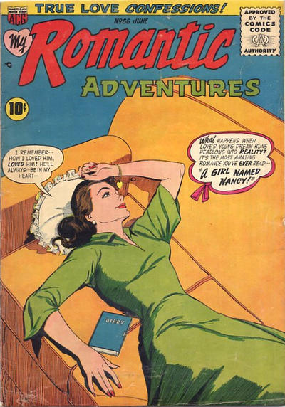 Cover for Romantic Adventures (American Comics Group, 1949 series) #66