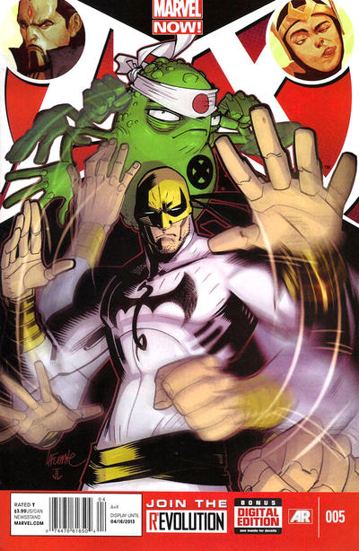 Cover for A+X (Marvel, 2012 series) #5 [Newsstand]