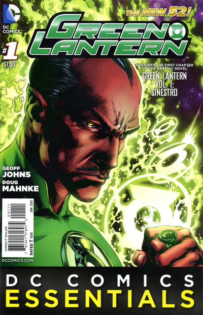 Cover for DC Comics Essentials: Green Lantern (DC, 2014 series) #1
