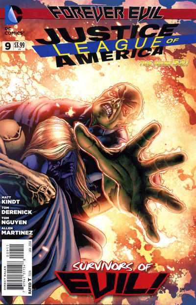 Cover for Justice League of America (DC, 2013 series) #9 [Direct Sales]