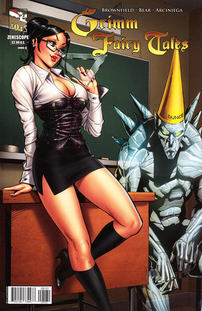 Cover for Grimm Fairy Tales (Zenescope Entertainment, 2005 series) #91 [Cover C - Vincenzo Cucca]