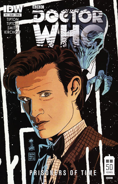 Cover for Doctor Who: Prisoners of Time (IDW, 2013 series) #11 [Cover A - Francesco Francavilla]