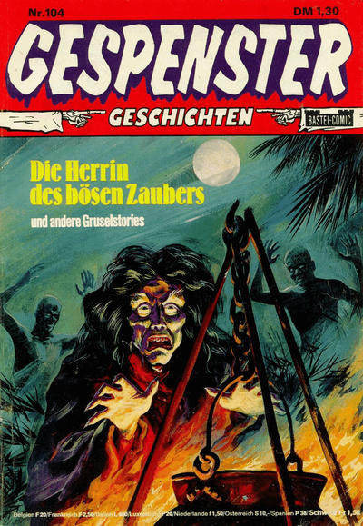 Cover for Gespenster Geschichten (Bastei Verlag, 1974 series) #104