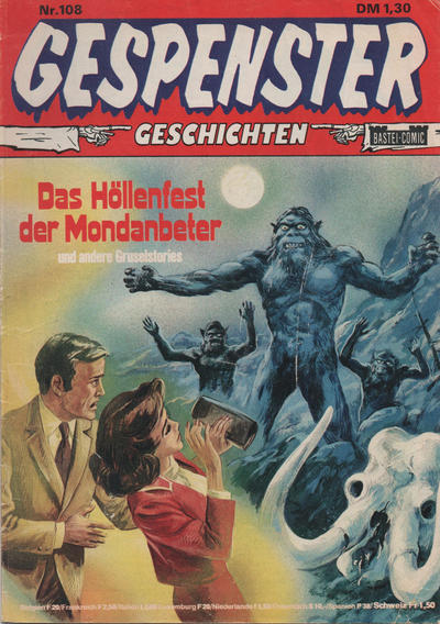 Cover for Gespenster Geschichten (Bastei Verlag, 1974 series) #108