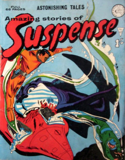 Cover for Amazing Stories of Suspense (Alan Class, 1963 series) #67