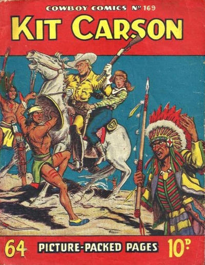 Cover for Cowboy Comics (Amalgamated Press, 1950 series) #169