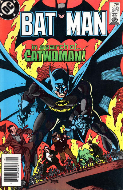 Cover for Batman (DC, 1940 series) #382 [Newsstand]
