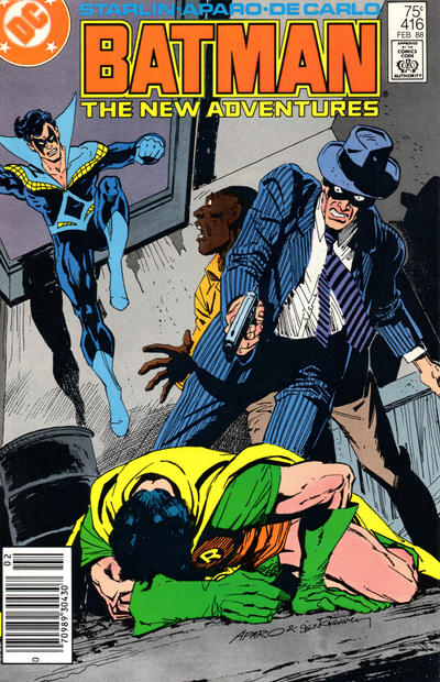 Cover for Batman (DC, 1940 series) #416 [Newsstand]