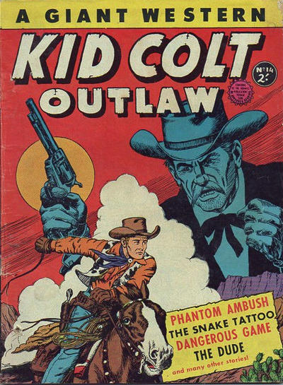 Cover for Kid Colt Outlaw Giant (Horwitz, 1960 ? series) #14