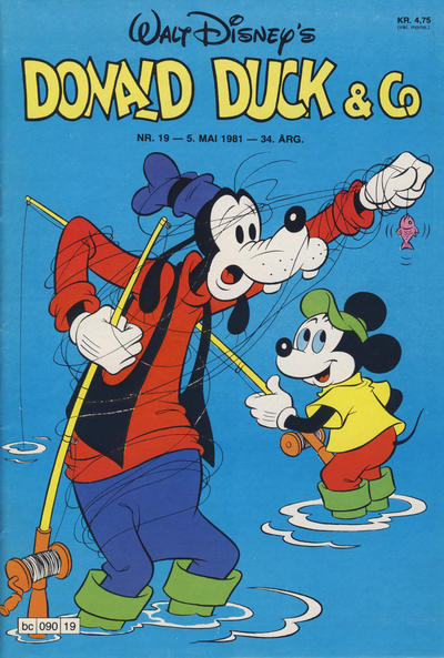 Cover for Donald Duck & Co (Hjemmet / Egmont, 1948 series) #19/1981
