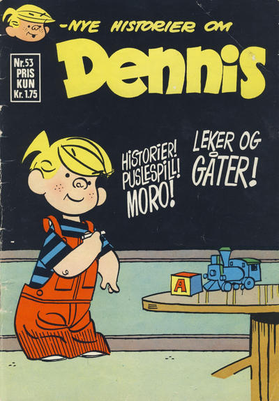 Cover for Dennis (Illustrerte Klassikere / Williams Forlag, 1965 series) #53