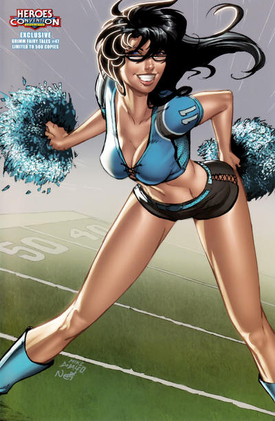 Cover for Grimm Fairy Tales (Zenescope Entertainment, 2005 series) #47 [HeroesCon 2010 Exclusive Blue Variant by Mike DeBalfo]