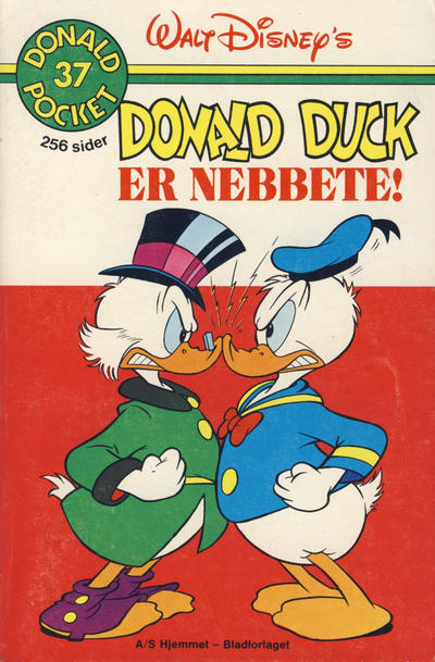 Cover for Donald Pocket (Hjemmet / Egmont, 1968 series) #37 - Donald Duck er nebbete! [1. opplag]