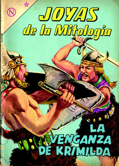 Cover for Joyas de la Mitología (Editorial Novaro, 1962 series) #12