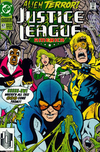 Cover Thumbnail for Justice League America (DC, 1989 series) #67 [Direct]