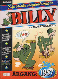 Cover Thumbnail for Billy Klassiske originalstriper (Semic, 1989 series) #1957 [2. opplag]