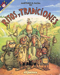 Cover Thumbnail for Pendones del humor (Ediciones El Jueves, 1983 series) #105 - Martínez el Facha en Ritos y tradiciones