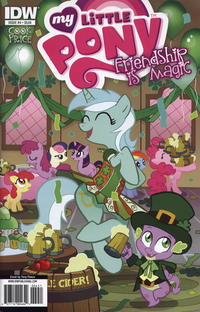 Cover Thumbnail for My Little Pony: Friendship Is Magic (IDW, 2012 series) #4 [Cover RE - Hot Topic]