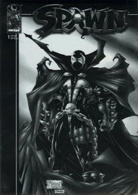 Cover Thumbnail for Spawn (Image, 1992 series) #1 [Black & White Edition]