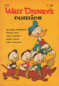 Cover Thumbnail for Walt Disney's Comics (W. G. Publications; Wogan Publications, 1946 series) #231