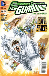 Cover for Green Lantern: New Guardians (DC, 2011 series) #25