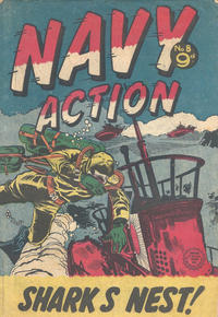 Cover Thumbnail for Navy Action (Horwitz, 1954 ? series) #8