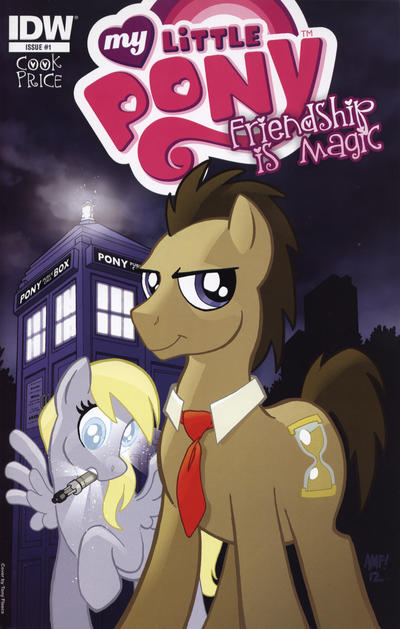 Cover for My Little Pony: Friendship Is Magic (IDW, 2012 series) #1 [Cover RE - Hot Topic]