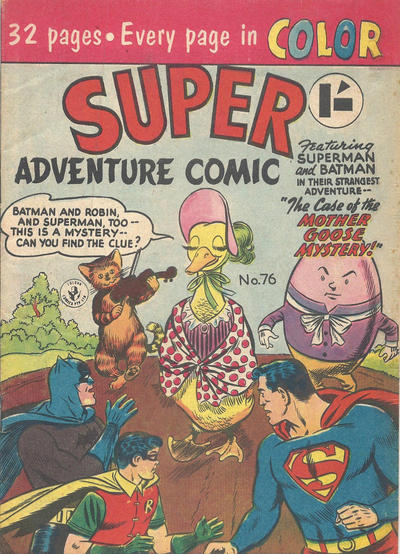 Cover for Super Adventure Comic (K. G. Murray, 1950 series) #76