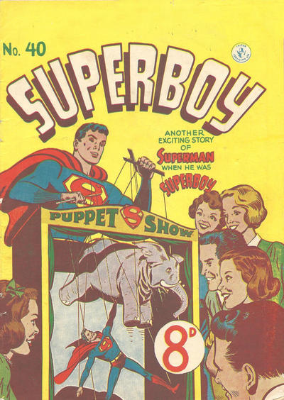Cover for Superboy (K. G. Murray, 1949 series) #40