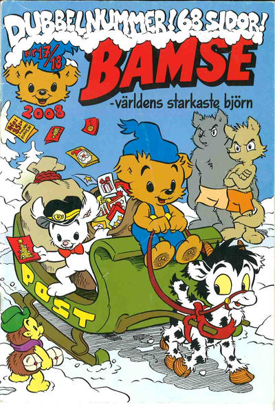 Cover for Bamse (Egmont, 1997 series) #17-18/2008