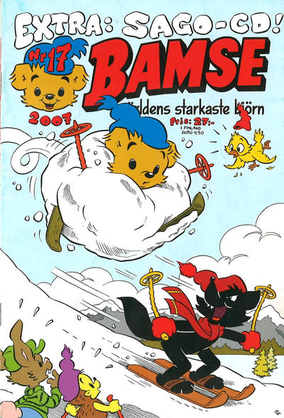Cover for Bamse (Egmont, 1997 series) #17/2007