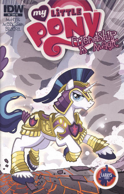 Cover for My Little Pony: Friendship Is Magic (IDW, 2012 series) #6 [Cover RE - Larry's Comics Exclusive Connecting Cover - Agnes Garbowska]