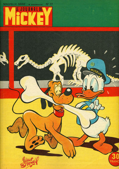 Cover for Le Journal de Mickey (Hachette, 1952 series) #77