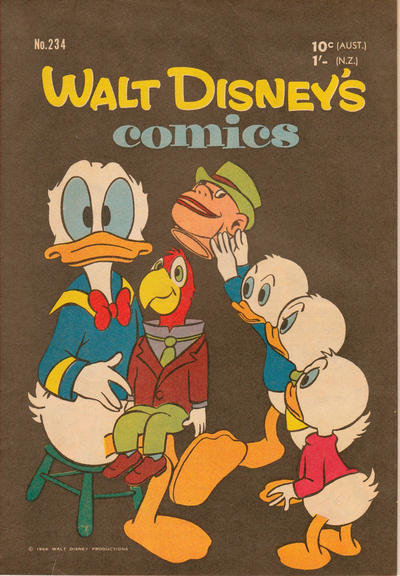 Cover for Walt Disney's Comics (W. G. Publications; Wogan Publications, 1946 series) #234
