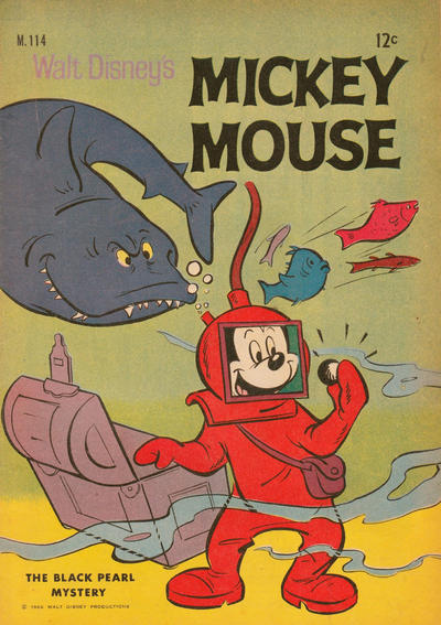 Cover for Walt Disney's Mickey Mouse (W. G. Publications; Wogan Publications, 1956 series) #114
