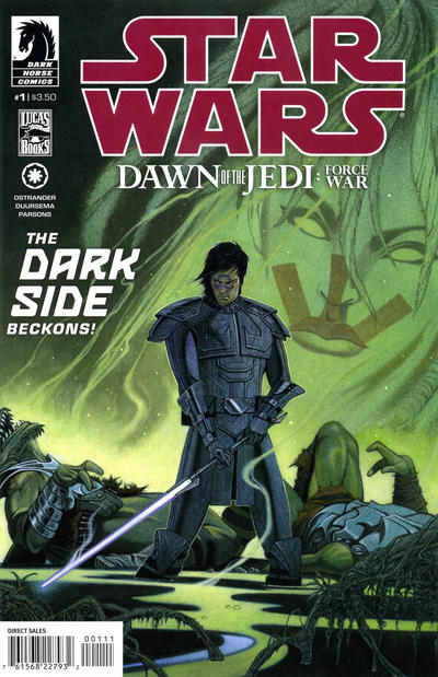 Cover for Star Wars: Dawn of the Jedi - Force War (Dark Horse, 2013 series) #1