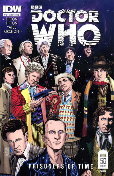 Cover for Doctor Who: Prisoners of Time (IDW, 2013 series) #12 [Cover B - Dave Sim]
