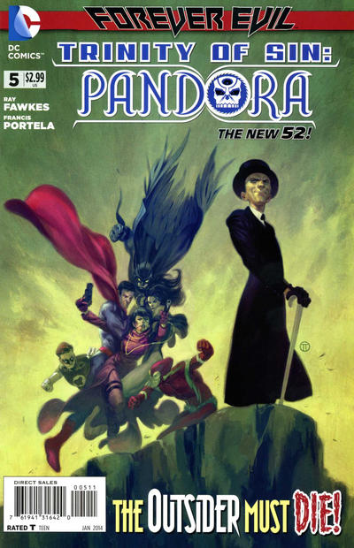 Cover for Trinity of Sin: Pandora (DC, 2013 series) #5