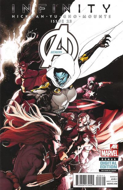 Cover for Avengers (Marvel, 2013 series) #23