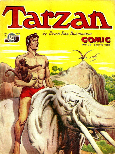 Cover for Tarzan Comic (Donald F. Peters, 1950 series) #v2#9