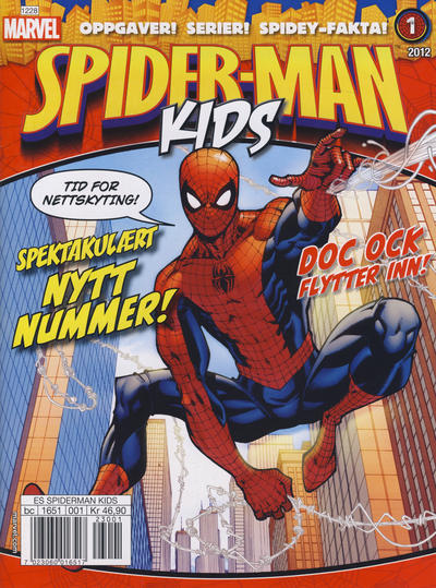 Cover for Spider-Man Kids (Hjemmet / Egmont, 2012 series) #1/2012