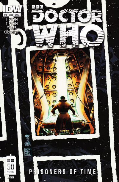 Cover for Doctor Who: Prisoners of Time (IDW, 2013 series) #12 [Cover A - Francesco Francavilla]