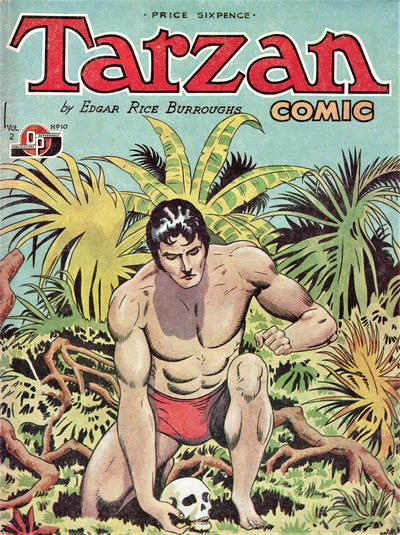 Cover for Tarzan Comic (Donald F. Peters, 1950 series) #v2#10