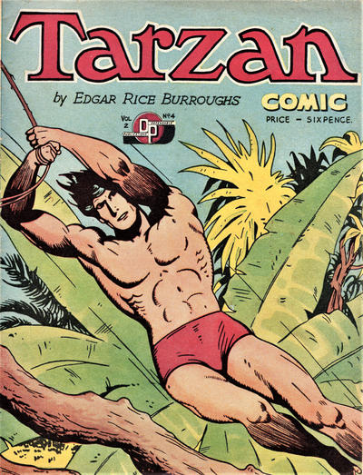 Cover for Tarzan Comic (Donald F. Peters, 1950 series) #v2#4