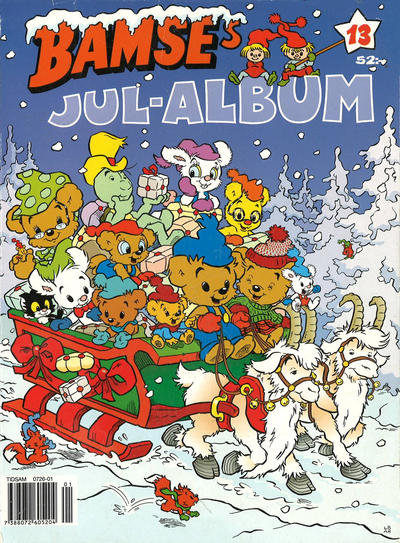 Cover for Bamses julalbum / Bamse julalbum (Egmont, 1997 series) #13