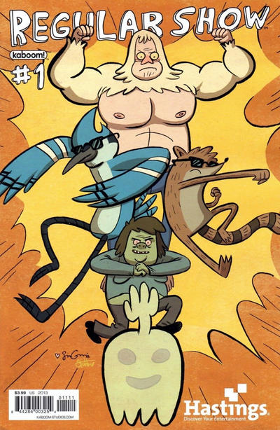 Cover for Regular Show (Boom! Studios, 2013 series) #1 [Hastings Exclusive Sina Grace Variant]