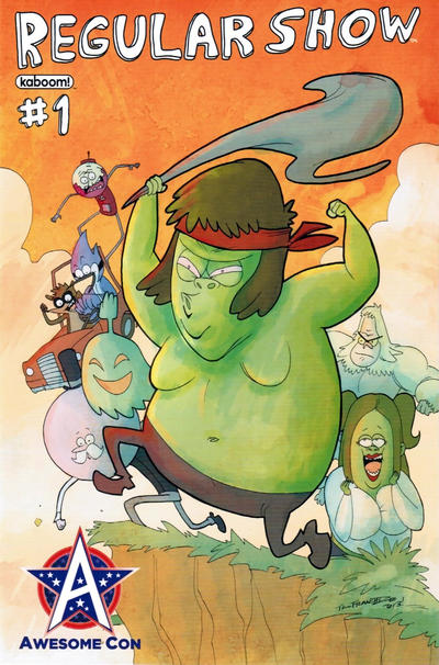 Cover for Regular Show (Boom! Studios, 2013 series) #1 [Awesome Cons Exclusive Jerry Gaylord Variant]